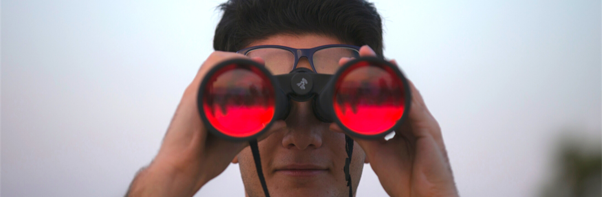 Vogels en verrekijkers