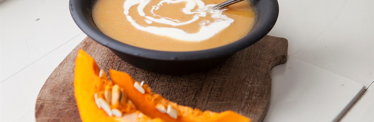 Koken met de Streekboer: Oosterse pompoensoep