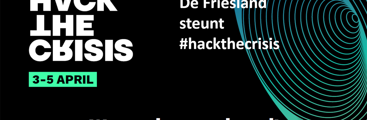De Friesland steunt #Hackthecrisis