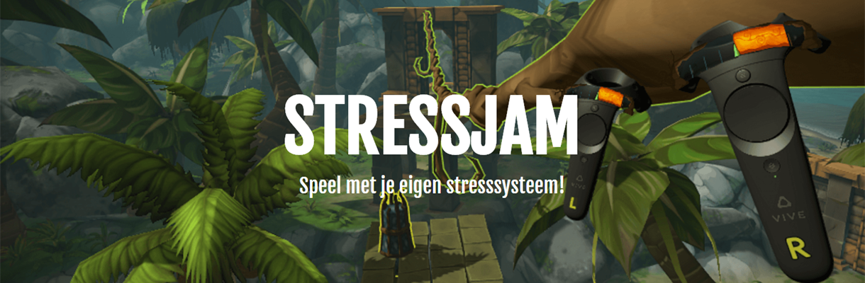 Stressen op het strand