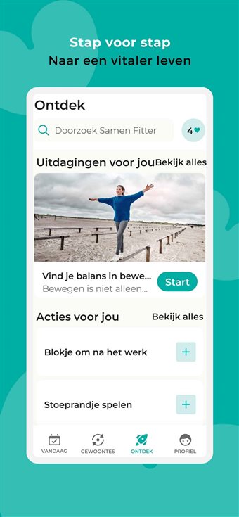 Stap voor stap - Naar een vitaler leven