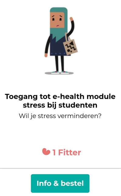   Webshop - Mirro module Stress bij Studenten